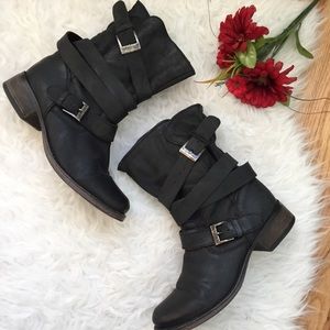 Steve Madden Brewzzer moto boots